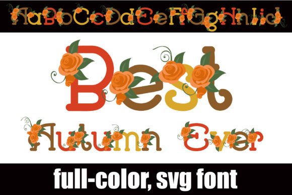 Best Autumn Ever: A Serif Font That Captures Seasonal Warmth