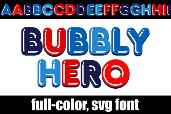 Bubbly Hero: Make Your Designs Pop with This Bold Font