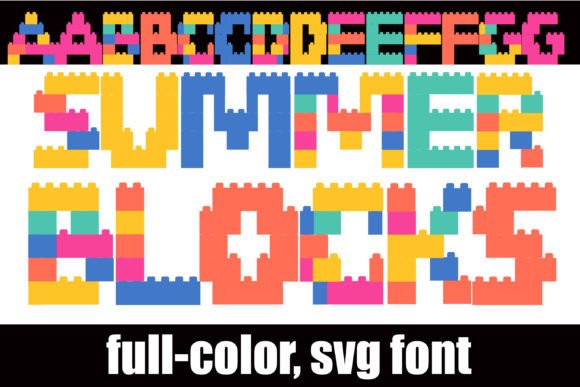 Build Your Brand with the Summer Blocks Font