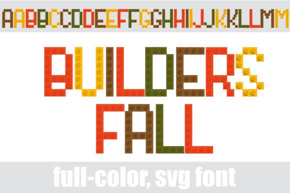 Builders Fall: The Playful Display Font for Autumn Projects