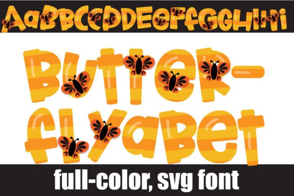 Butterflyabet Warm: A Vibrant Font for Creative Projects
