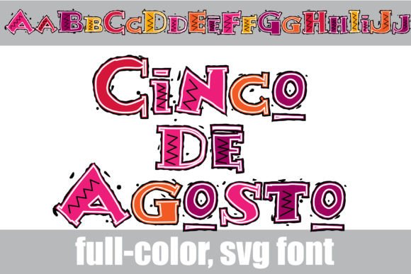Cinco De Agosto: A Fiery Display Font for Bold Summer Projects