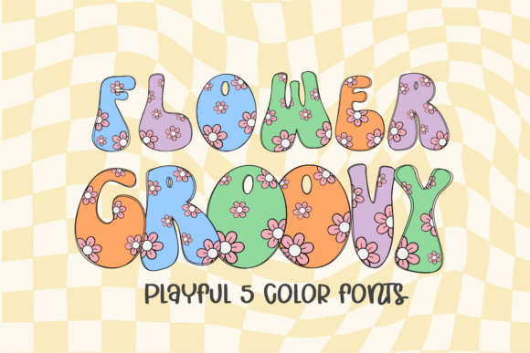 Flower Groovy: Injecting Playful Energy into Your Designs