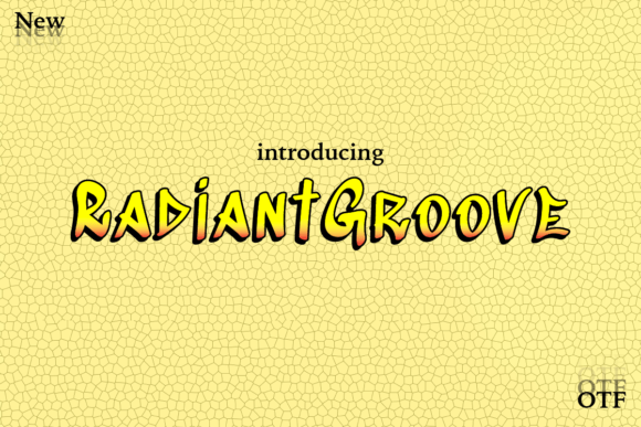 Infuse Energy into Every Project with Radiant Groove Font