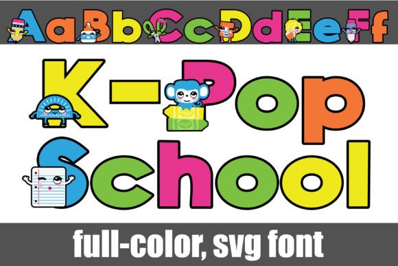 K-pop School: The Playful Display Font for Modern Branding