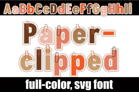Paperclipped Pumpkin: Your New Favorite Autumn Display Font