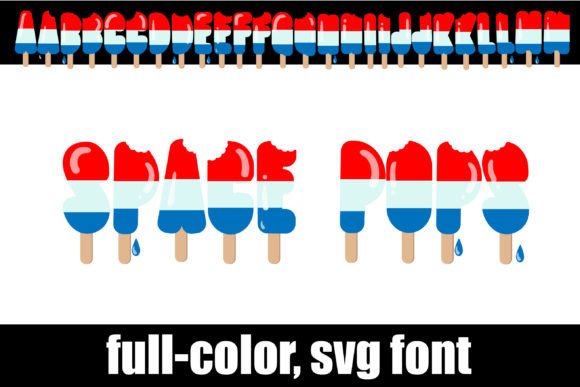 Space Pops: A Playful Font for Patriotic and Summer Designs