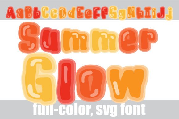 Summer Glow: A Creative Font for Vibrant Designs